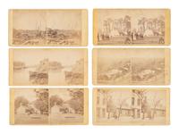 [CIVIL WAR]. 21 assorted Civil War stereoviews published by Alexander GARDNER. 1862-1865.