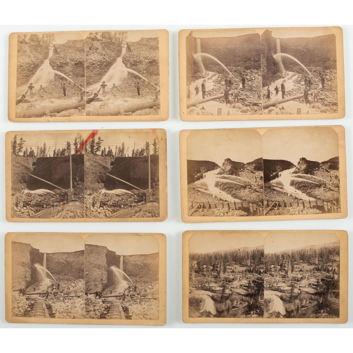 Colorado Stereoviews by T.C. Miller, Featuring Exceptional Images of of Miners and Mining Operations