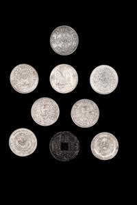 Nine Chinese Coins