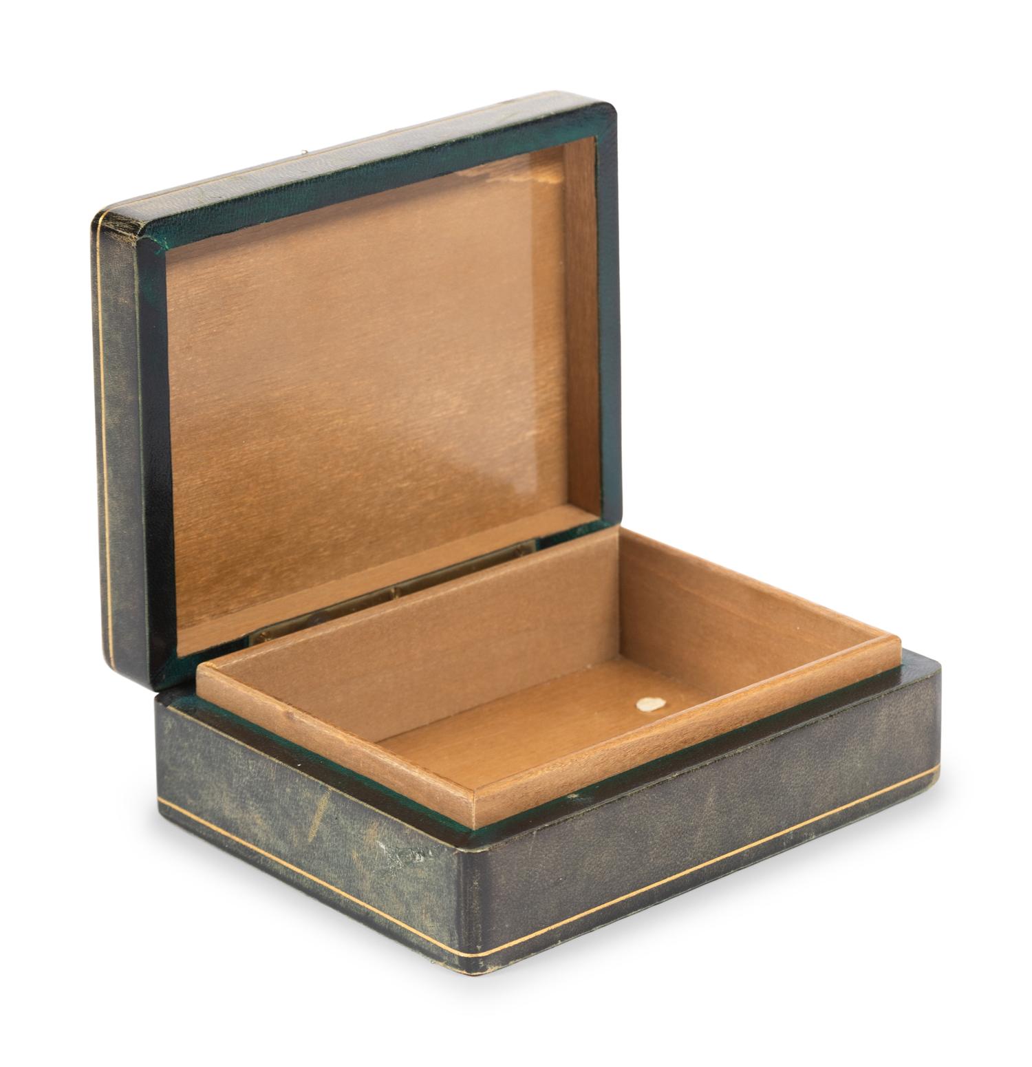 An Italian Pietra Dura-Mounted Cigar Box