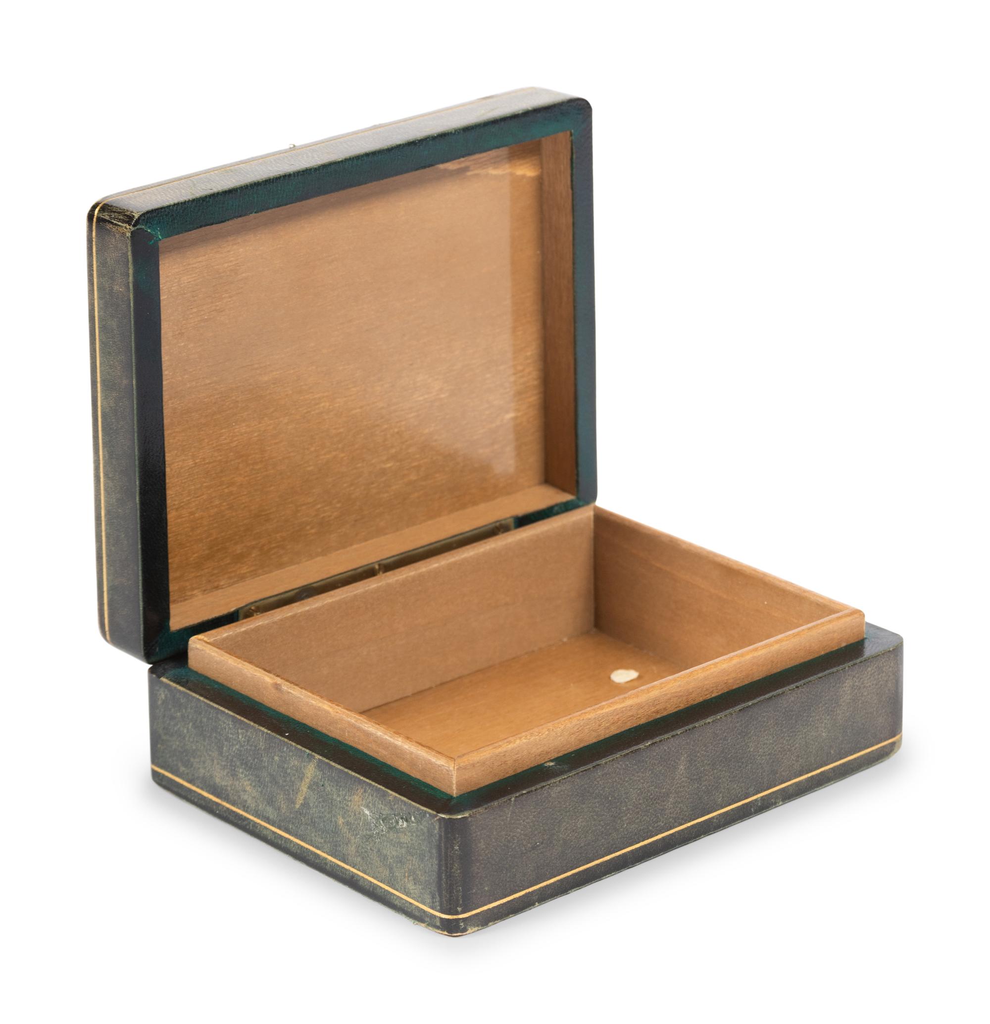 An Italian Pietra Dura-Mounted Cigar Box