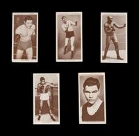 A Complete Set of 1938 Churchman's Cigarettes Boxing Cards (50/50)