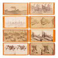 [CIVIL WAR]. A collection of 90 stereoviews from "The War for the Union" series. E. & H.T. Anthony, New York.