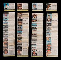 A Near Set of 1961 Post Cereal Baseball Cards (197/200) Including Mickey Mantle and Multiple Hall of Famers