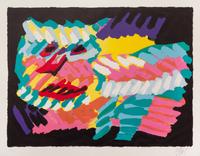 Karel Appel, (Dutch, 1921-2006), Cats, 1978 (complete portfolio of 17 lithographs with case)