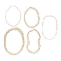 COLLECTION OF KESHI PEARL AND CULTURED PEARL NECKLACES