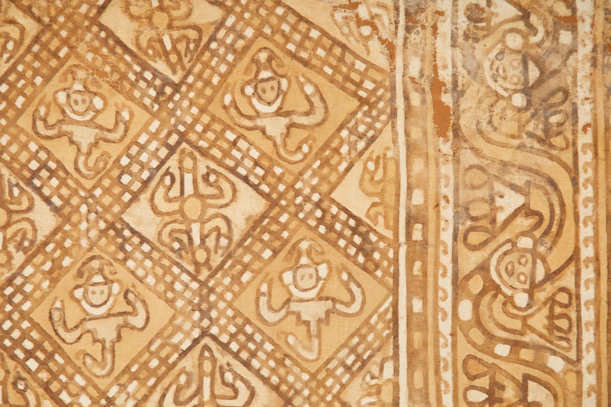 A Chancay Painted Textile