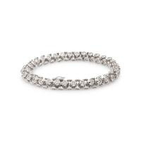 DIAMOND AND WHITE GOLD BRACELET