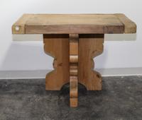 An English Wood Dining Table Height 30 x width 73 x depth 35 inches.