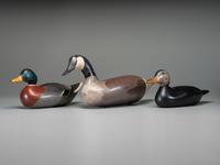 Three Carved and Painted Wood Decoys