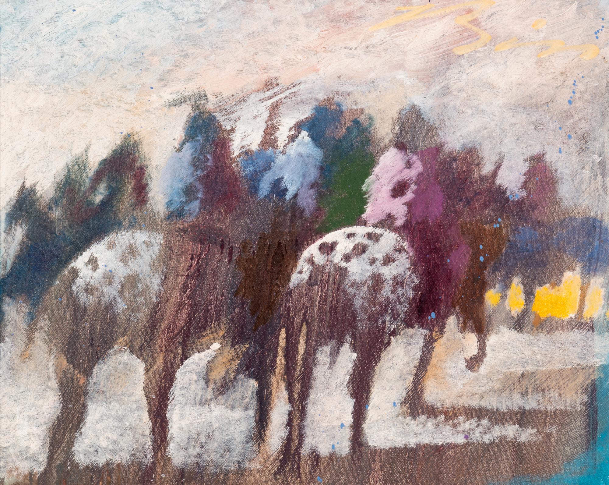 Spotted Horse Warriors on a Calm Day