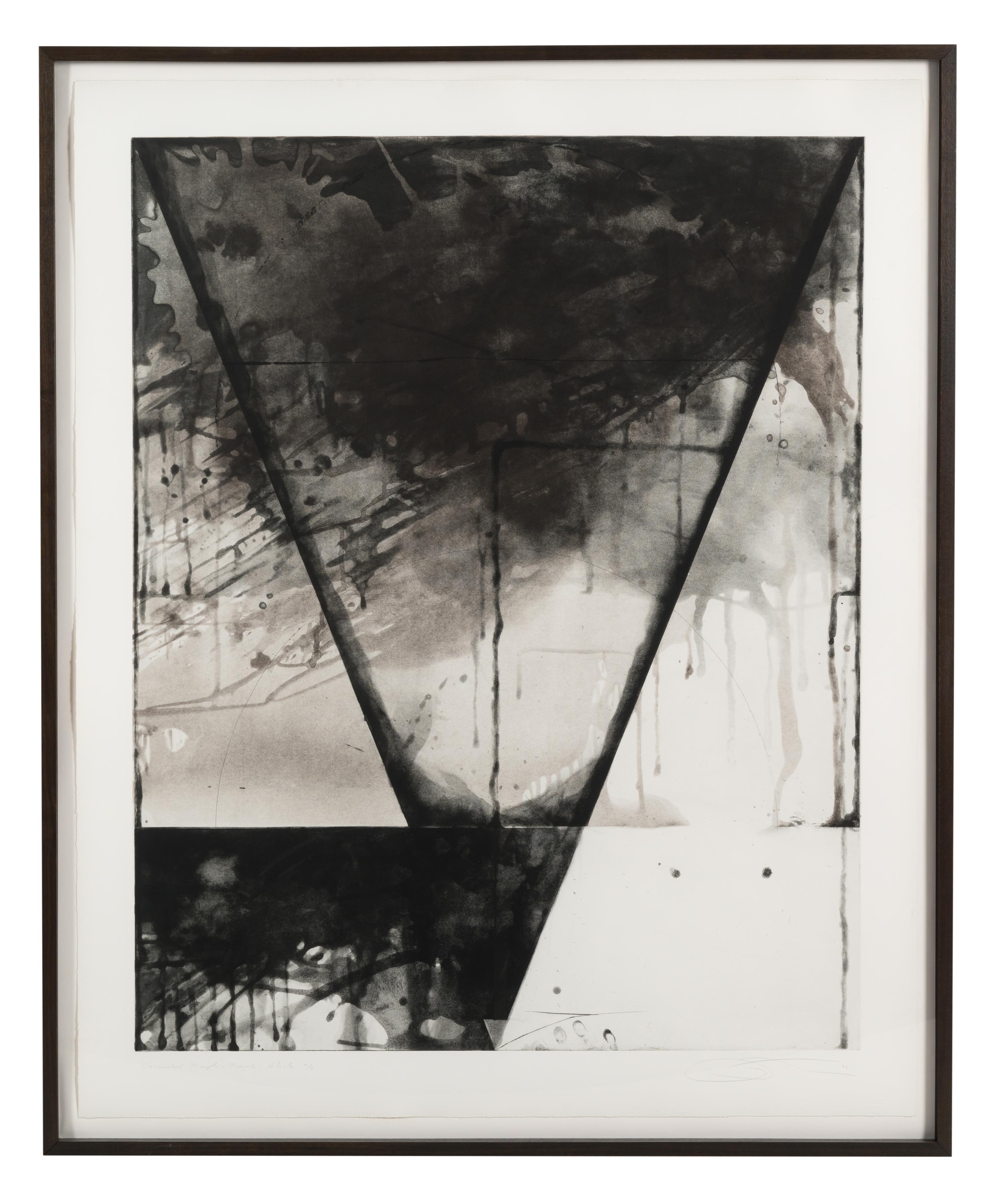 Descended Triangle - Triangle - Black