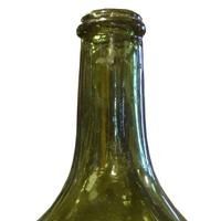 A Glass Wine Bottle 8.5" W x 8.5" D x 25" H — Italy, 20th Century