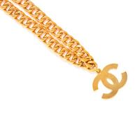 Chanel, Oversized CC Pendant Chain Necklace