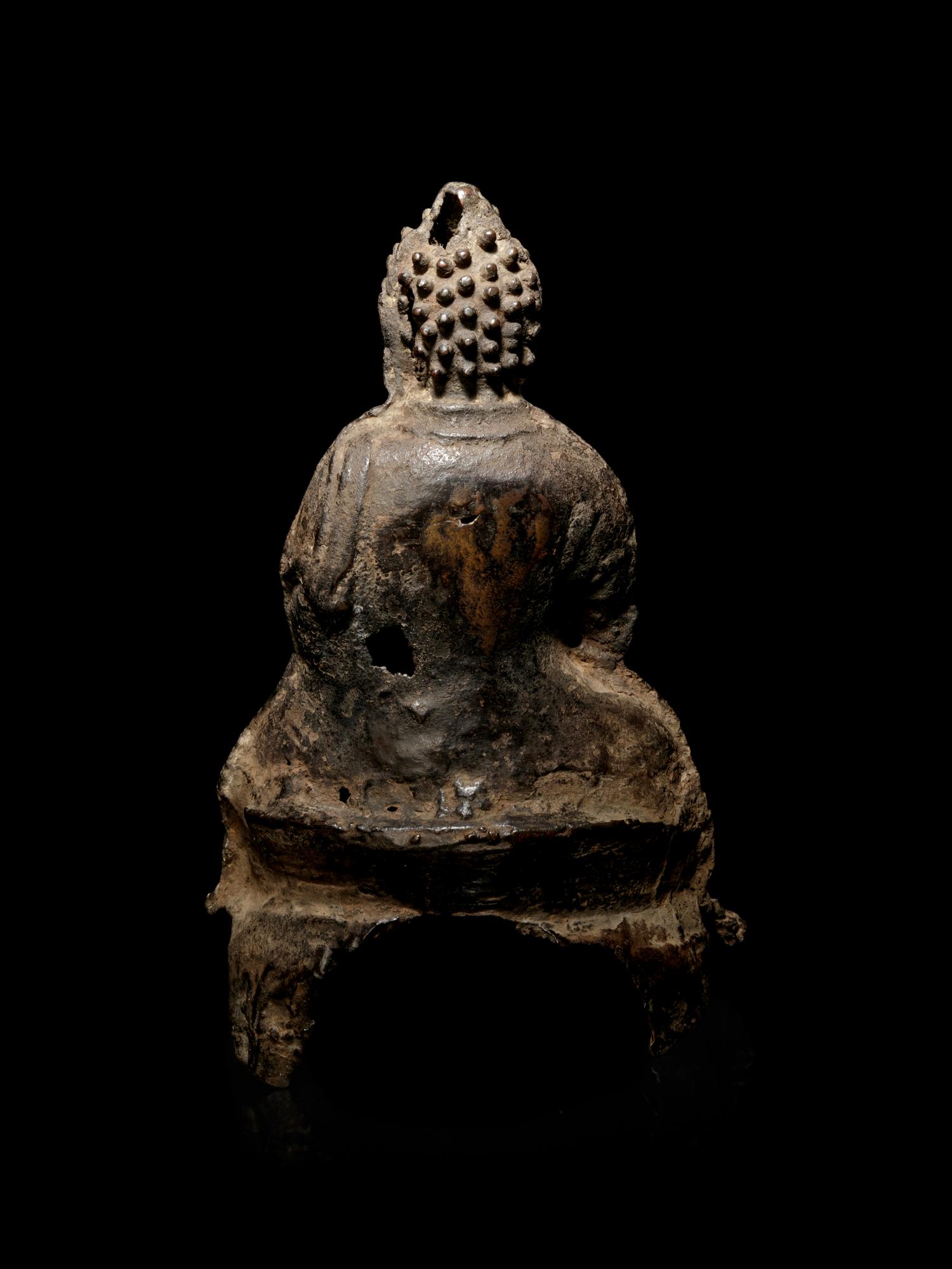 A Bronze Figure of Buddha Shakyamuni