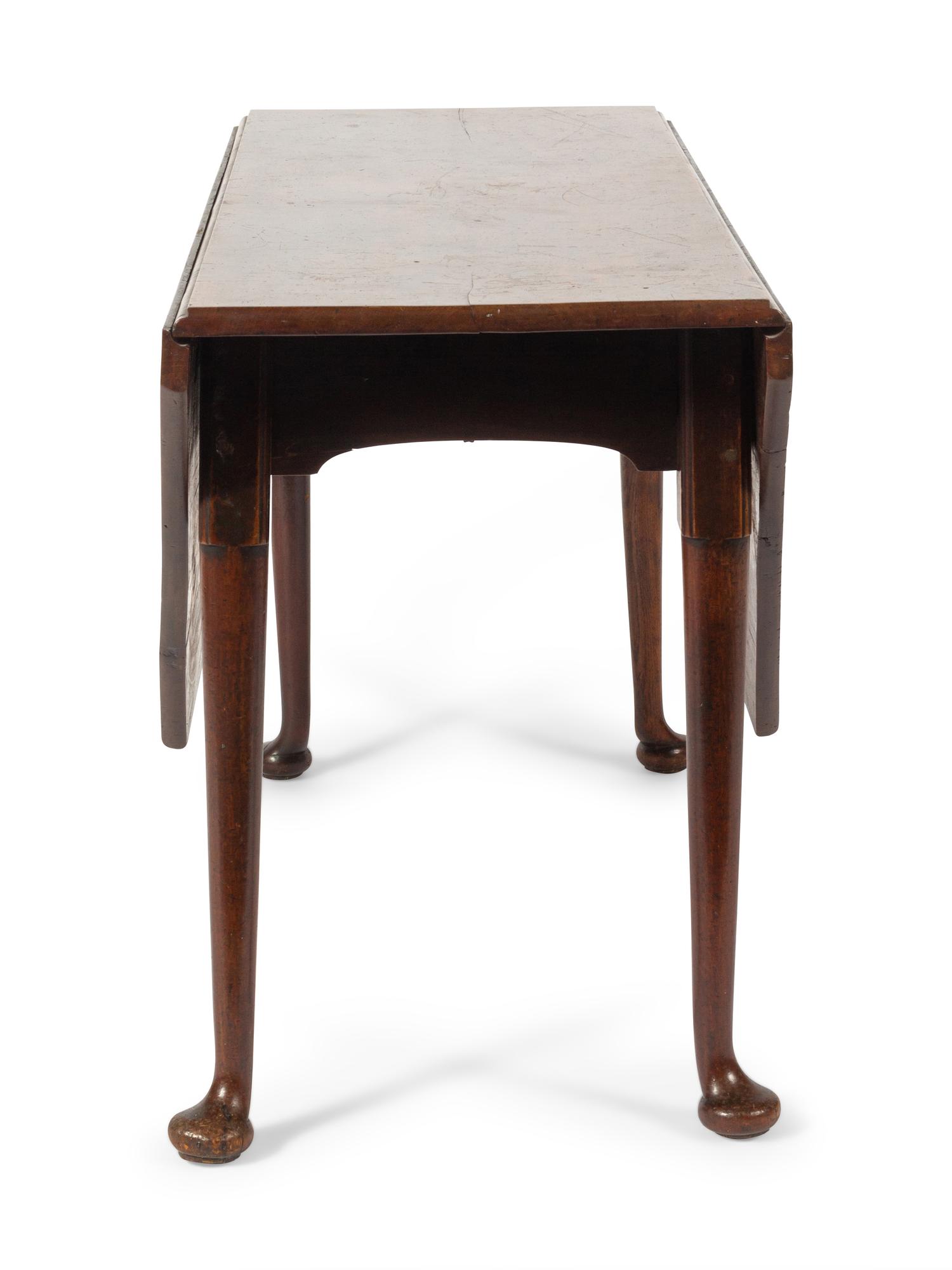 A George III Mahogany Drop-Leaf Table