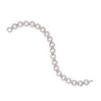 DIAMOND AND WHITE GOLD BRACELET