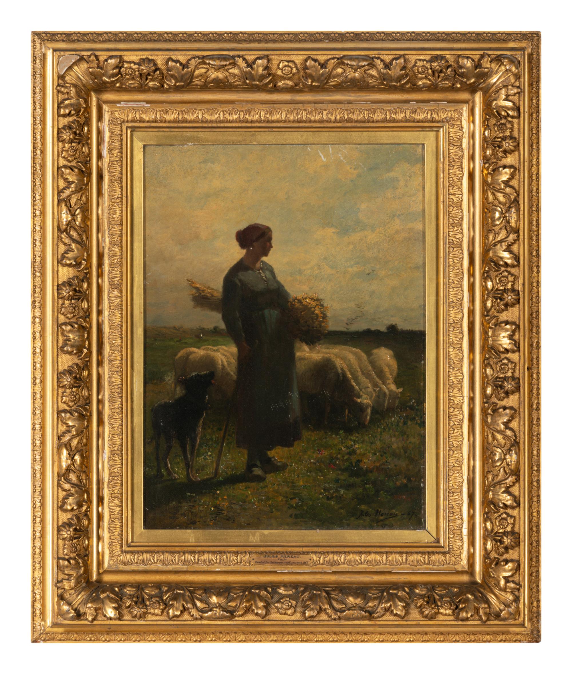 Glaneuse , 1867
