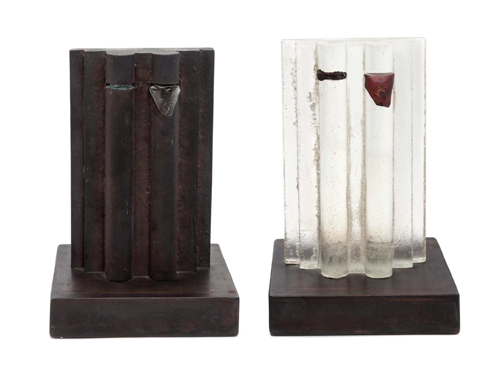 Guard From the Inversion Series Two Piece Sculpture