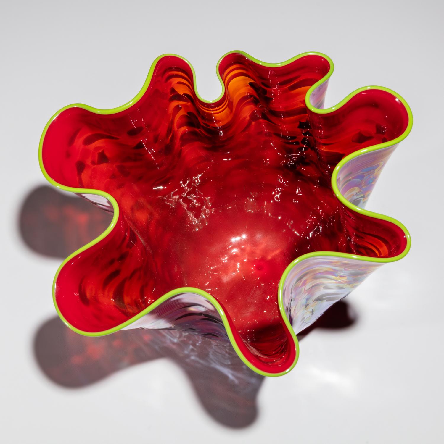 Dale Chihuly (American, b. 1941) — Ruby Macchia