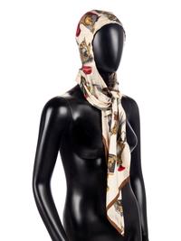 Vintage Hermès Silk Hood, Head Wrap, 1960-70s