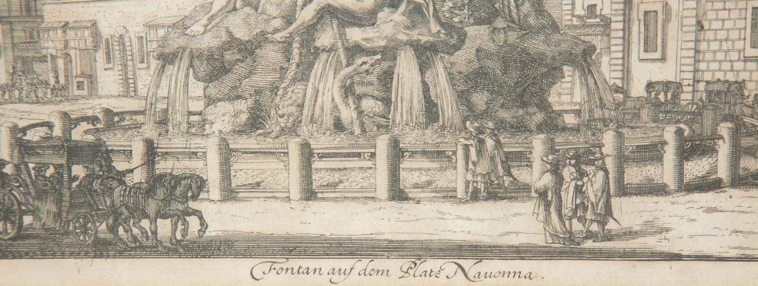 A Set of Four Framed Engravings