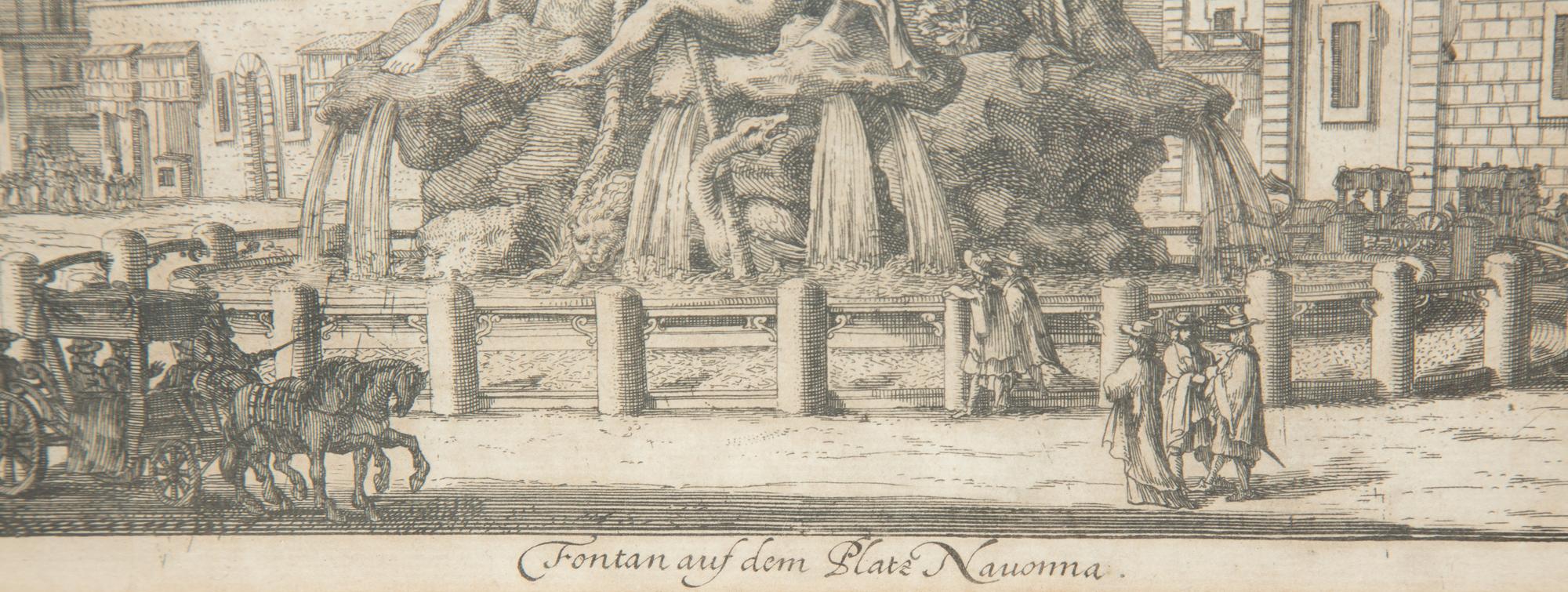A Set of Four Framed Engravings