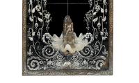 A French Art Deco Bronze-Mounted Marble Fountain and Pier Mirror