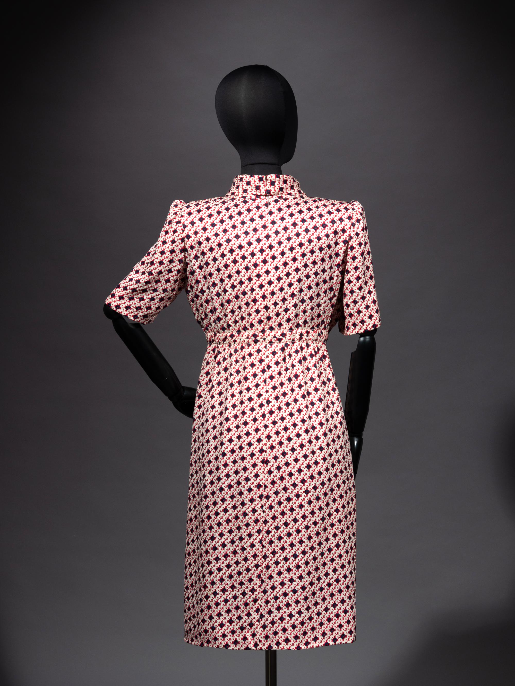 Two Givenchy Haute Couture Maternity Dresses, c.1984