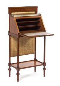 A Continental Fruitwood Writing Desk — LATE 19TH CENTURY