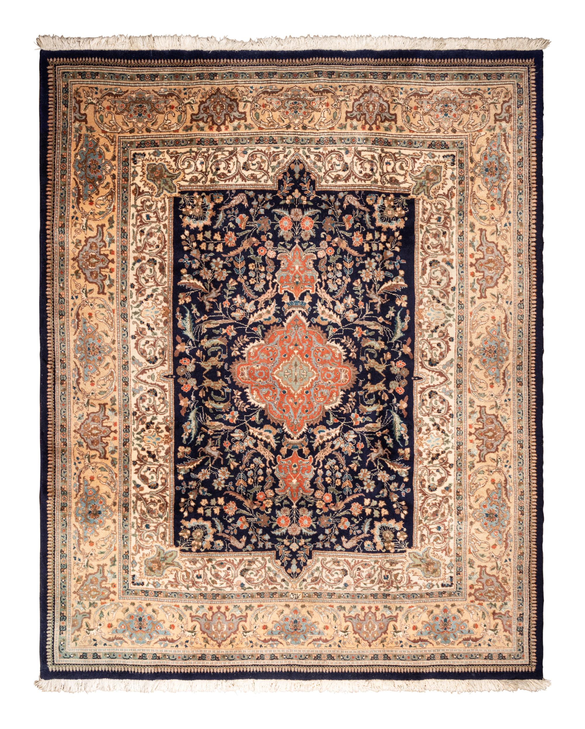 A Tabriz Wool Rug