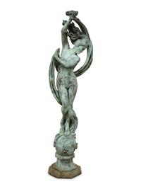 A Patinated Bronze Figure After Gregoire 20th Century