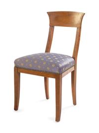 A Set of Four Biedermeier Chairs