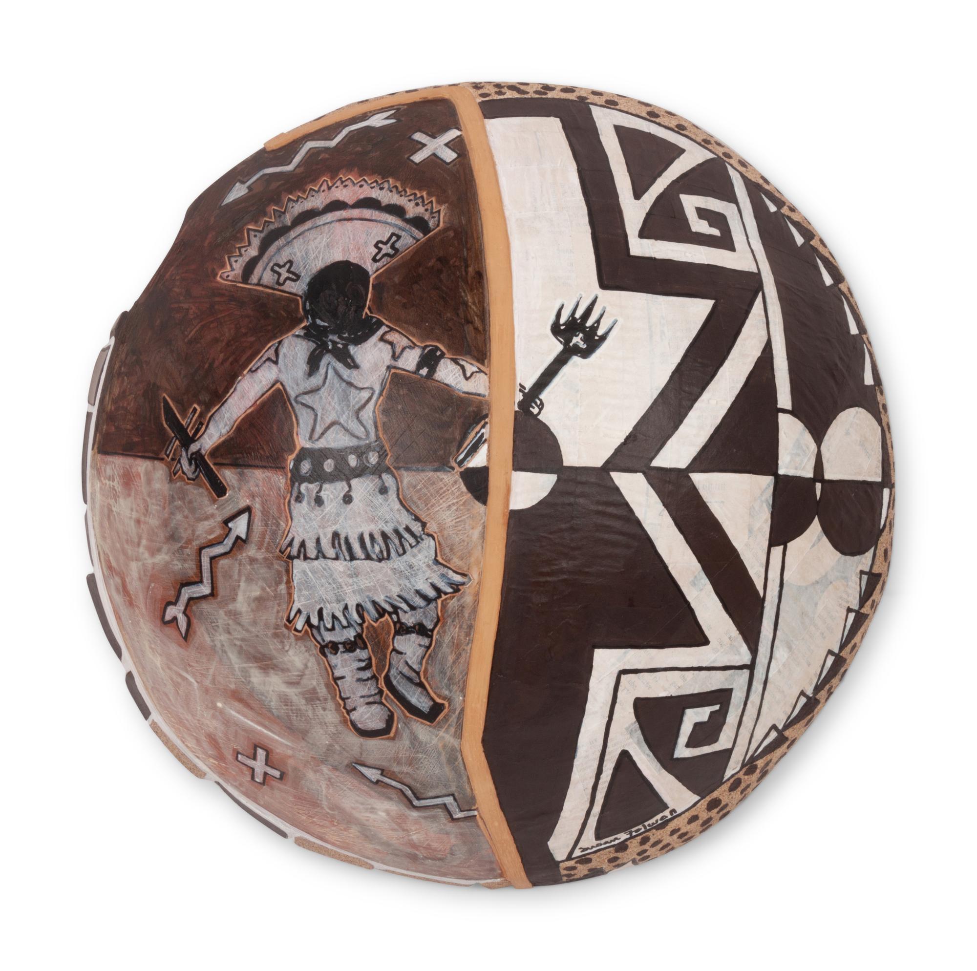 Bowl, Ghan Dancers