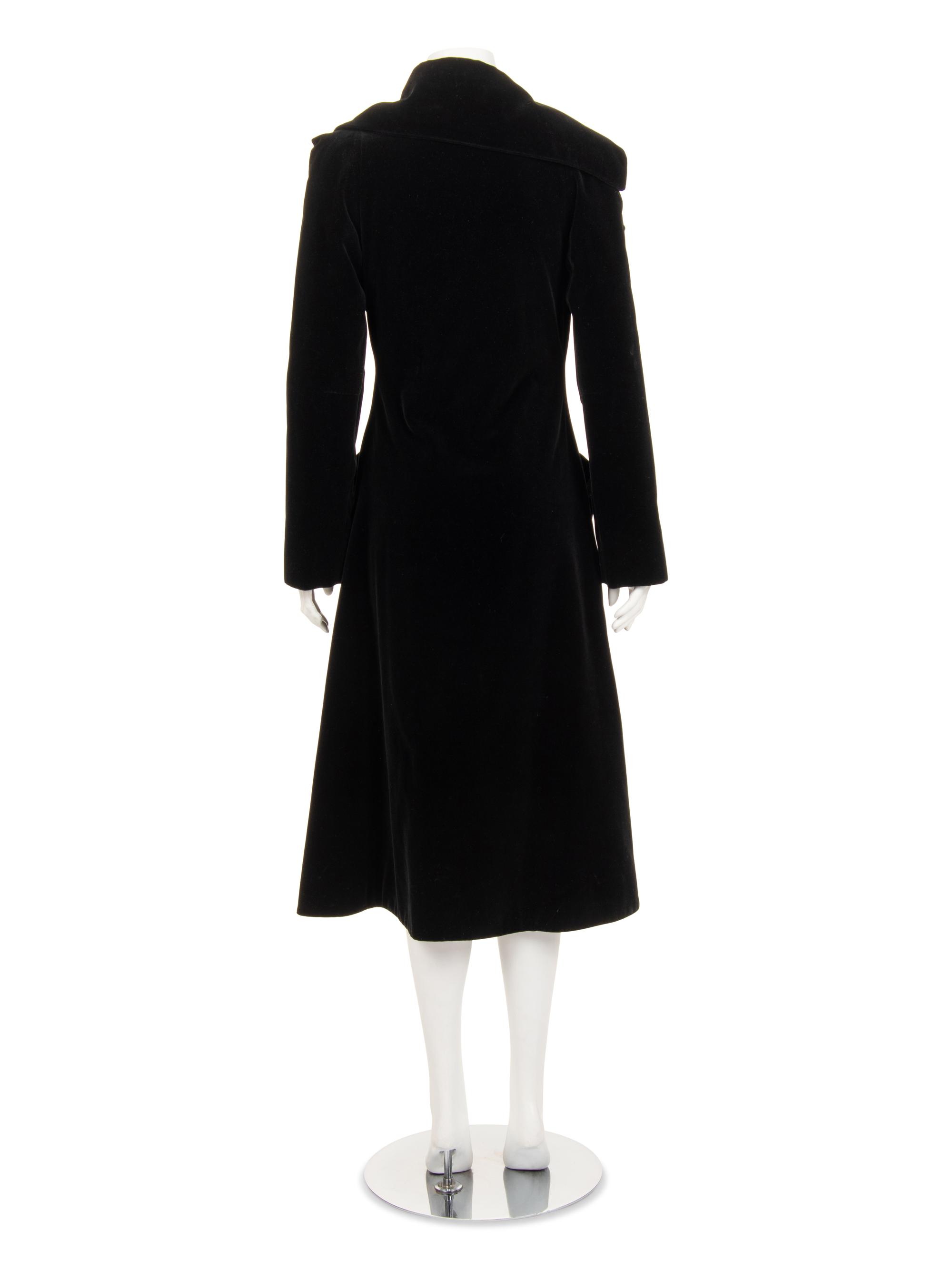 Vivienne Westwood Silk Velvet Coat, 1990-2000s