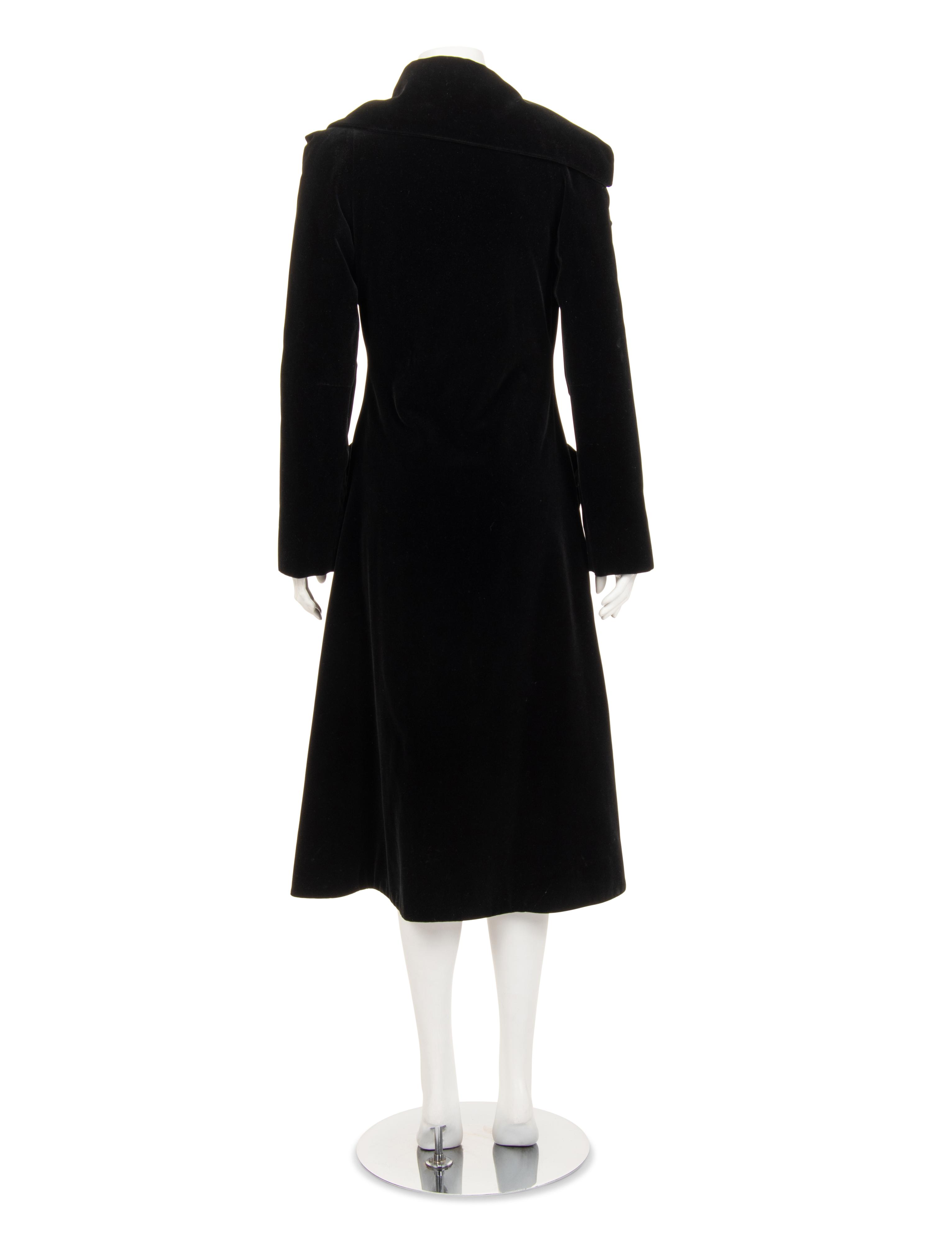 Vivienne Westwood Silk Velvet Coat, 1990-2000s