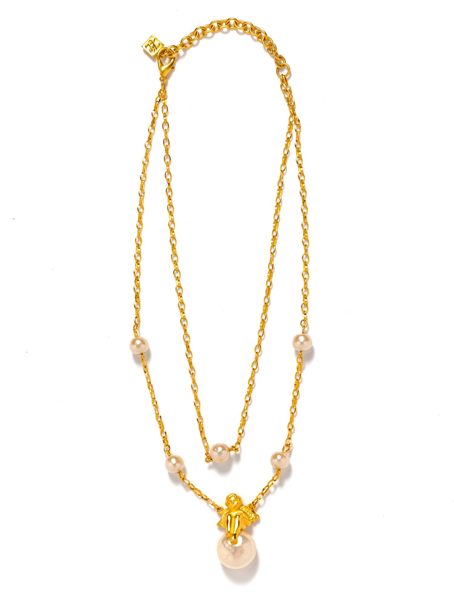 Karl Lagerfeld Necklace, 1980s