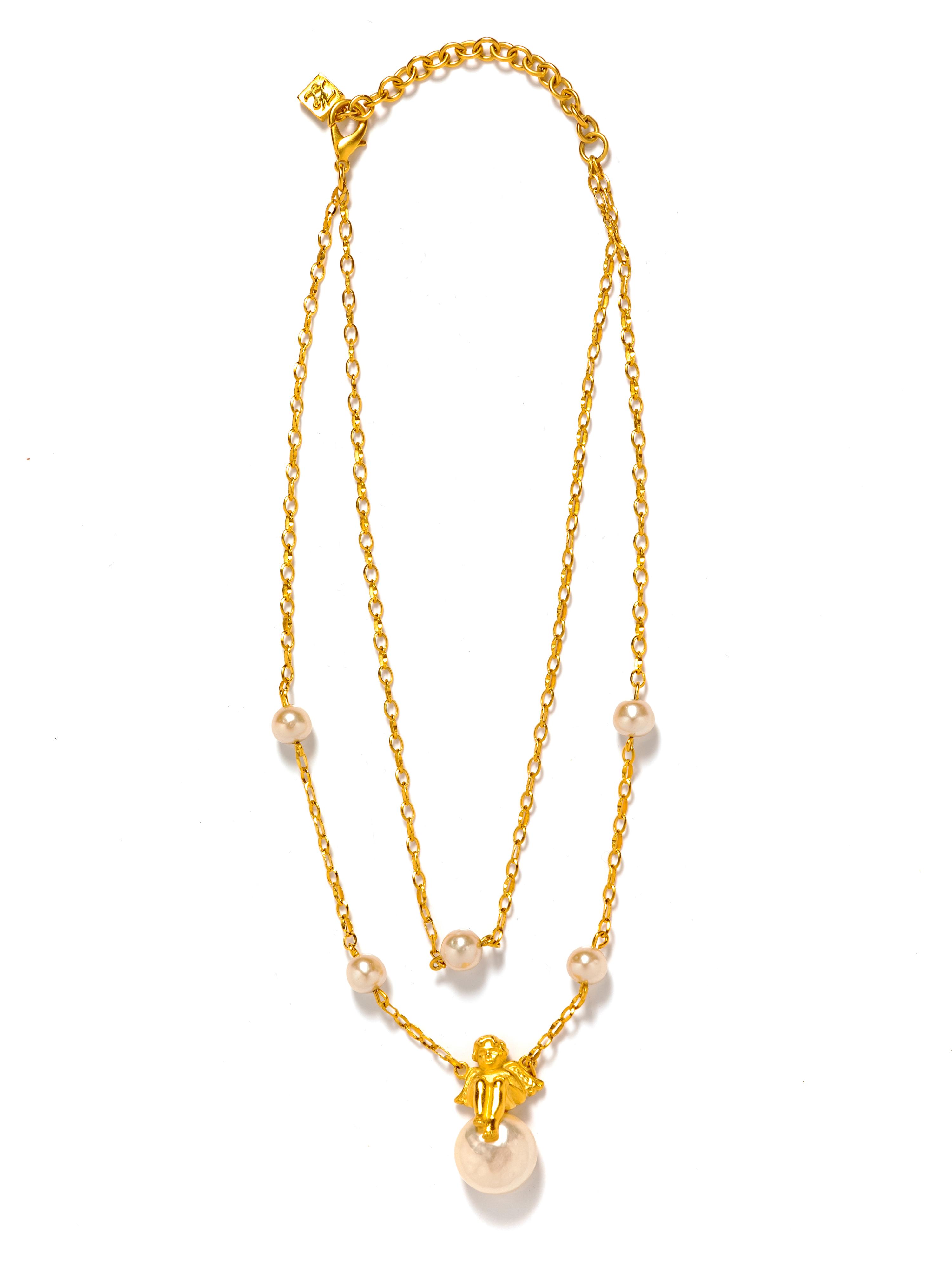 Karl Lagerfeld Necklace, 1980s