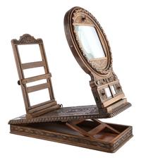 [EARLY PHOTOGRAPHY - VIEWERS]. "Pontioscopio" stereographoscope. Manufactured by Carlo Ponti, Venice, Italy. Ca mid19th century.