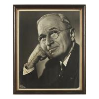[Presidential] Truman, Harry. Inscribed Photograph