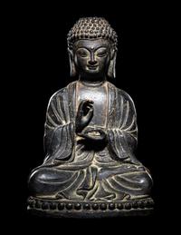 A Chinese Bronze Buddha