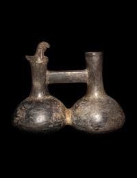 A Chimu Pottery Double Vessel