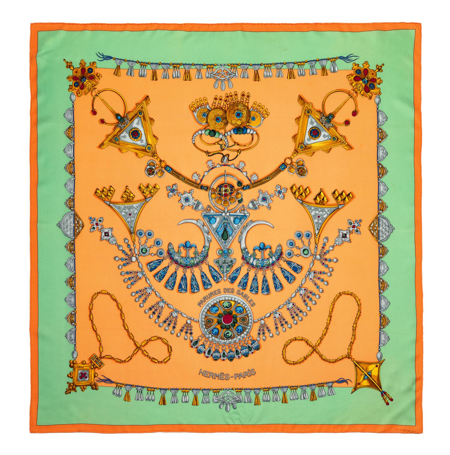 Hermès 90cm Silk Scarf