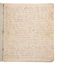 [CIVIL WAR]. Manuscript archive of Sergeant Hamilton Ballentine (1833-1920), Co. K, 6th Pennsylvania Cavalry, "Rush's Lancers," featuring battle content from key engagements and descriptions of "Sheridan's Raiders."