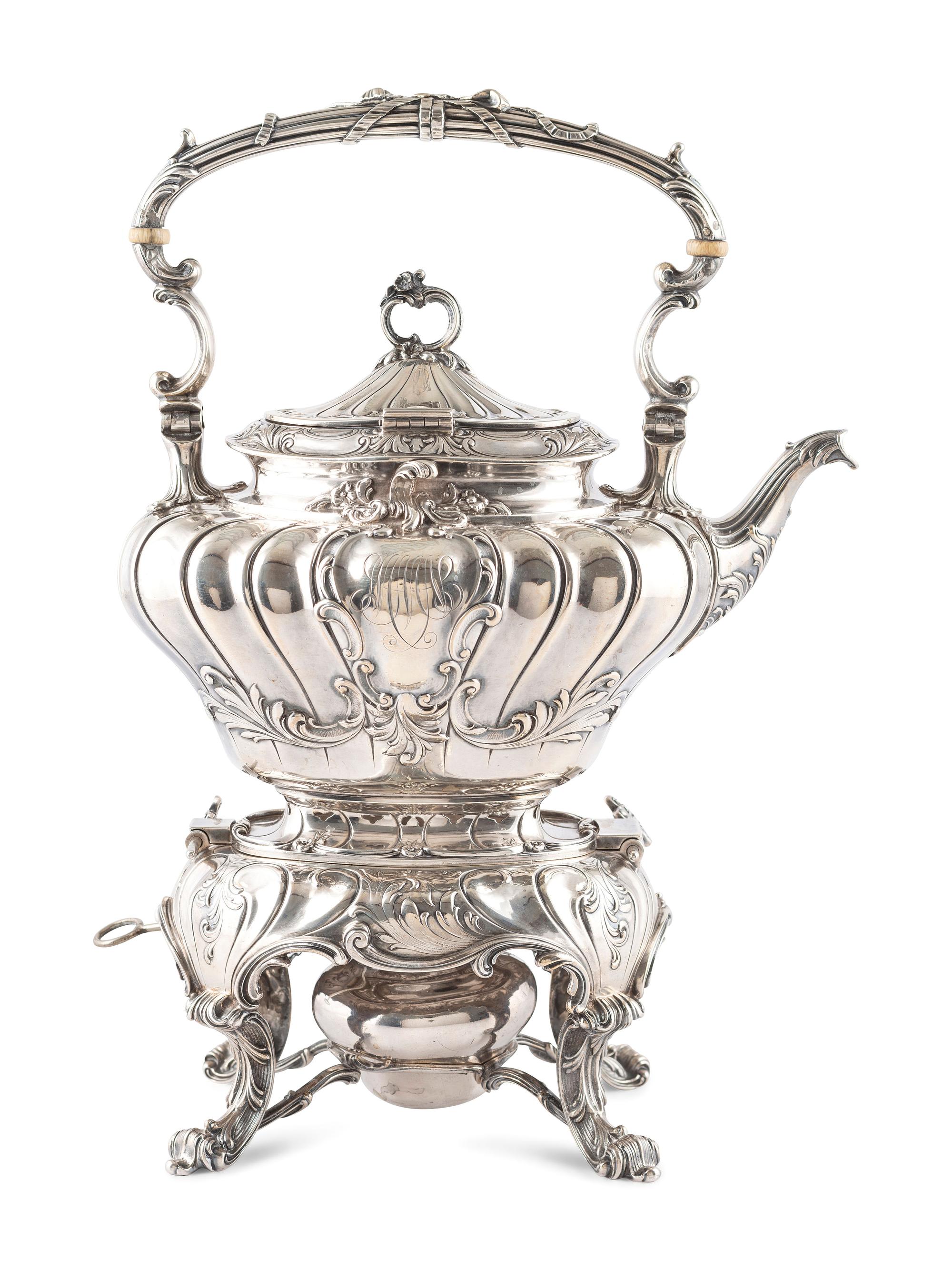 An American Silver Eight-Piece Tea and Coffee Service