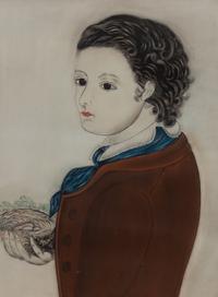 American School, (19th Century) — Portait of a Boy