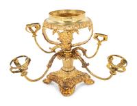 A Gilt Silver-Plate Épergne Base