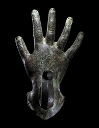 A Roman Bronze Hand with Greek Inscription