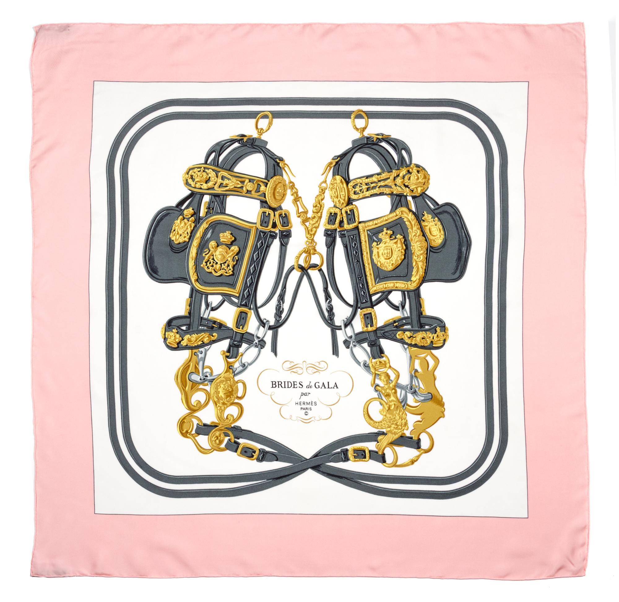 An Hermes 90cm Silk Scarf, 36"x36".