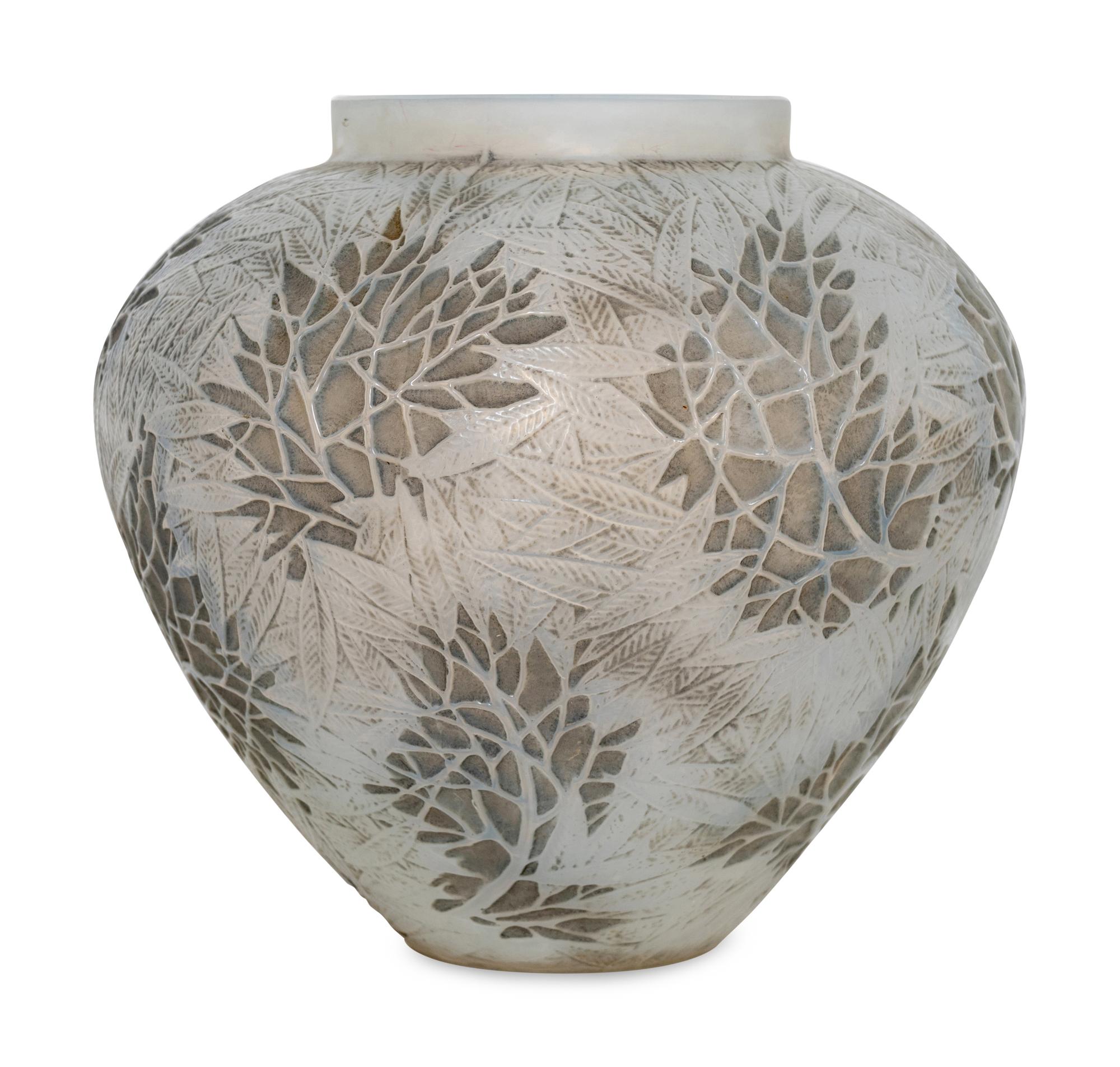 A René Lalique Esterel Vase